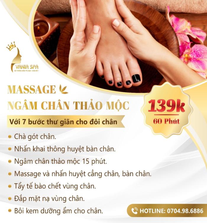 MASSAGE NGÂM CHÂN THẢO MỘC